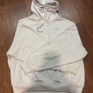 ALO Yoga White Hoodie